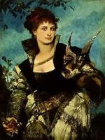 Hans Makart - die falknerin